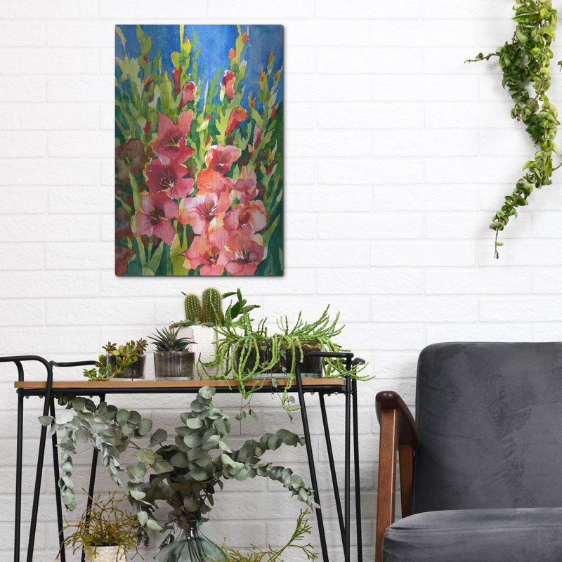Art mural 16 po x 24 po «Ar not you Glad» par Annelein Beukenkamp, H 16 po x l 12 po