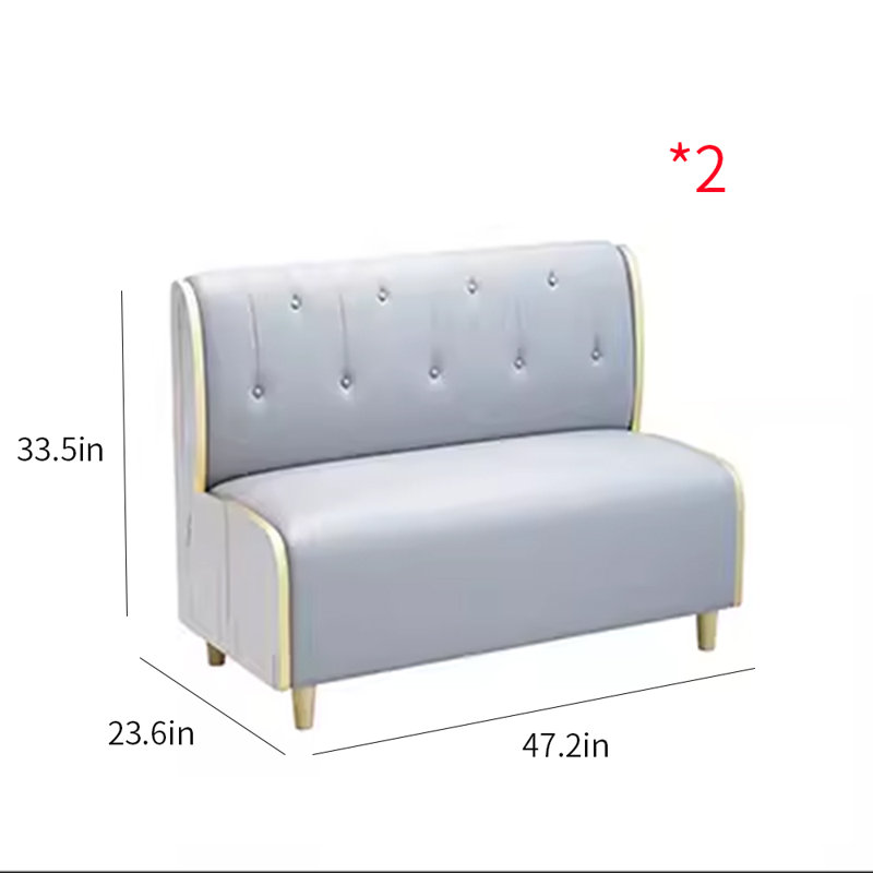 Banc rembourré en similicuir