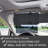 Auto Car Shade For Sun Extend Visor Cover Anti Glare Extension Driving Universal