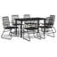 Miconia 6 - Person Patio Dining Set Rectangular Table-1449260343