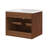 Zia 24" Wall-Mount Bathroom Vanity With Marble Sink-111150383