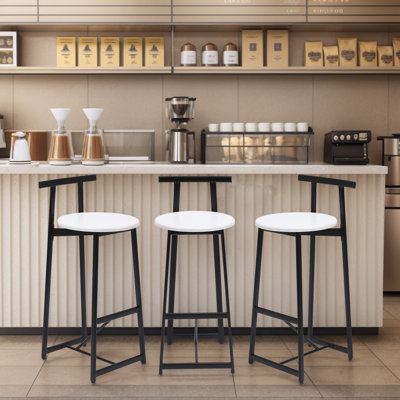  Hauteur tabourets de bar avec dossier