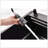 Nano 304 Stainless Steel Flying Rain Waterfall Single Bowl Sink, Large Single Slot Kitchen Vegetable Washing Basin, Household Thick Dish Washing Basin, Vegetable Washing Basin