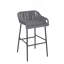 Set Of 2 Outdoor Patio Rope Barstool-563940369
