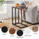 Auxter C Shaped End Table TV Tray Set