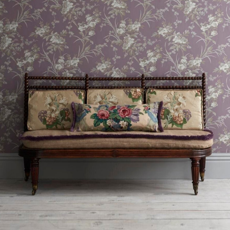 Retro Creative Solid Wood Sofa