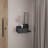 Vienna 23.6" Wide 3-Tier Shelf  Floating  Mirror Console Table, Full Extension Drawer White-767172797