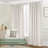 Goffredo 100% Blackout Natural Curtains for Bedroom  Double Layer Drape Farmhouse Thermal Insulated Rod Pocket Back Tab Full Light Blocking 2 Panels for Living Room Nursery-87857167-87857178