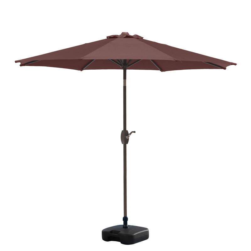 Parasol de marché 9 pi Pierpoint, Café