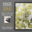 Green Leaf Shimmer II, reproduction encadrée - bois massif-626096726-626096729