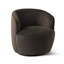 Fauteuil d'appoint pivotant en velours 27 po (ensemble de 2)-119342565