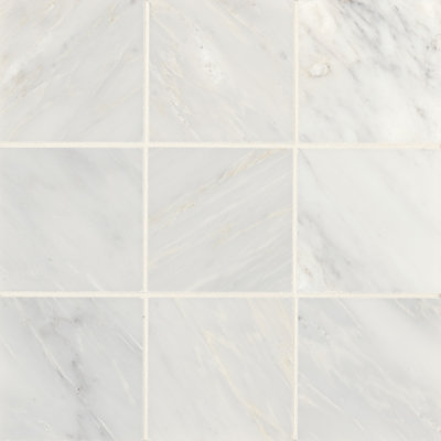 Monet Honed 4" x 4" Marble Tile