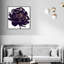 Pivoine noire - Impression sur toile-80844202-80844218