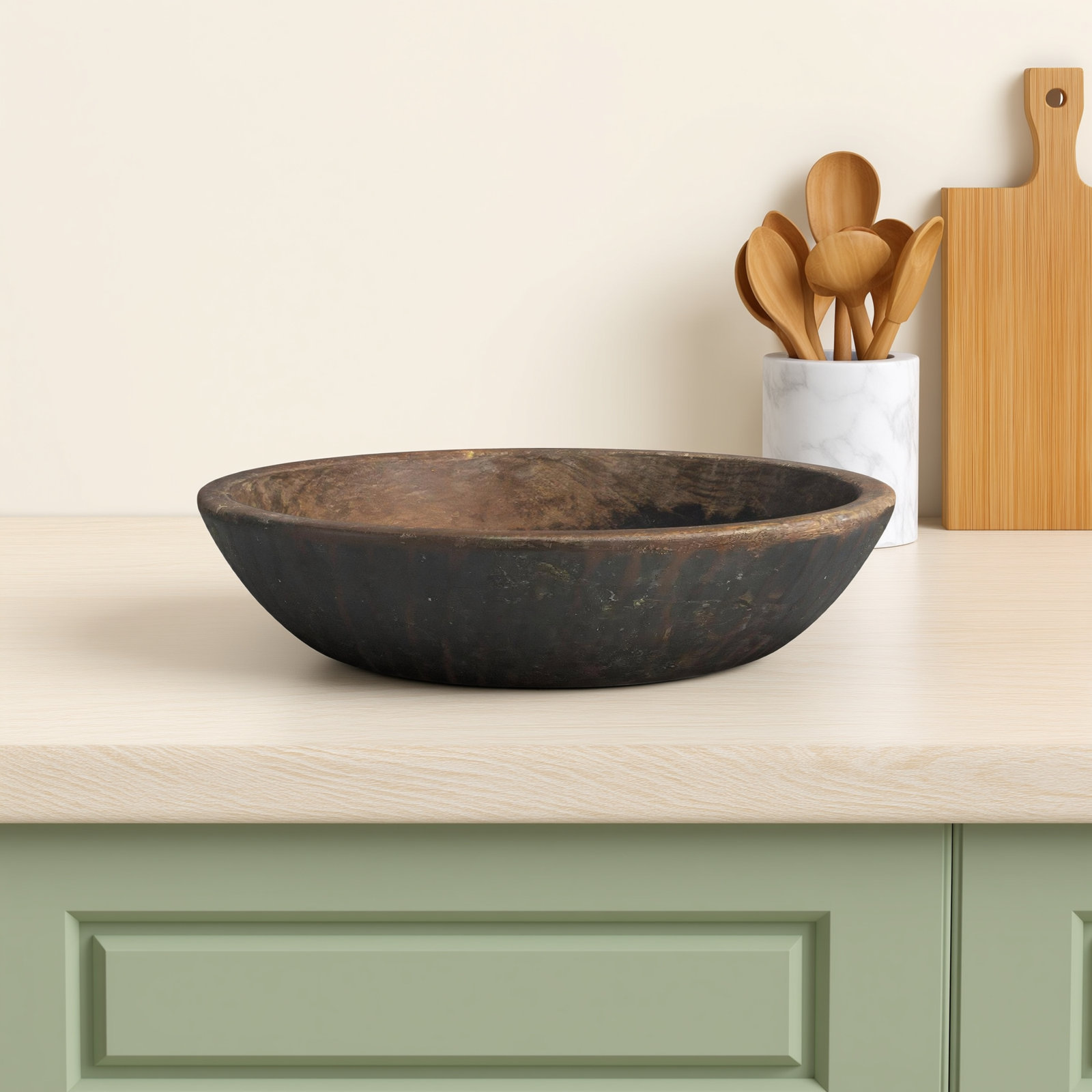 Kamini Wood Decorative Bowl