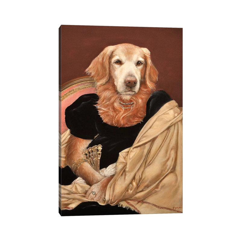 Miss Sydney by Melinda Copper - Wrapped Canvas Gallery-Wrapped Canvas Giclée, 66.04 cm H x 45.72 cm W x 1.91 cm D