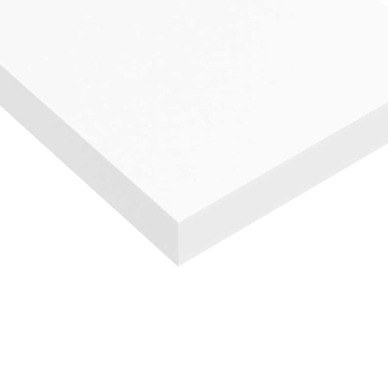 Tablette murale Tablette flottante à fixation murale pour cadre photo, Blanc, H 1,5 po x l 15,7 po x P 9,1 po