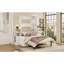 Lit escamotable double avec canapé et tablettes de rangement, armoire murale en bois avec tablettes de rangement et canapé-1211858230