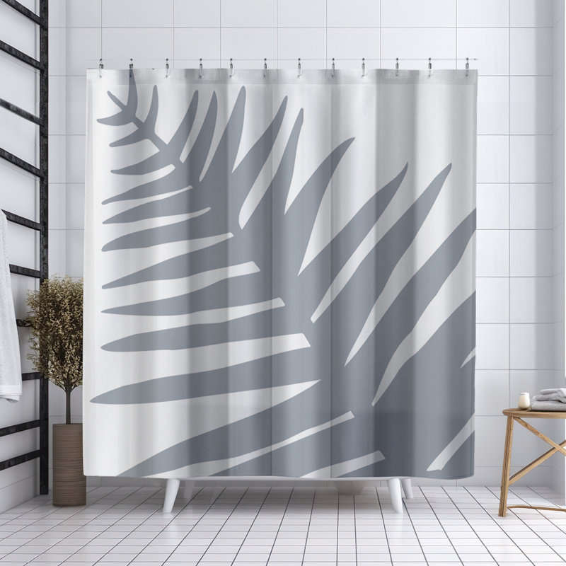 Rideau de douche Coco, Gris
