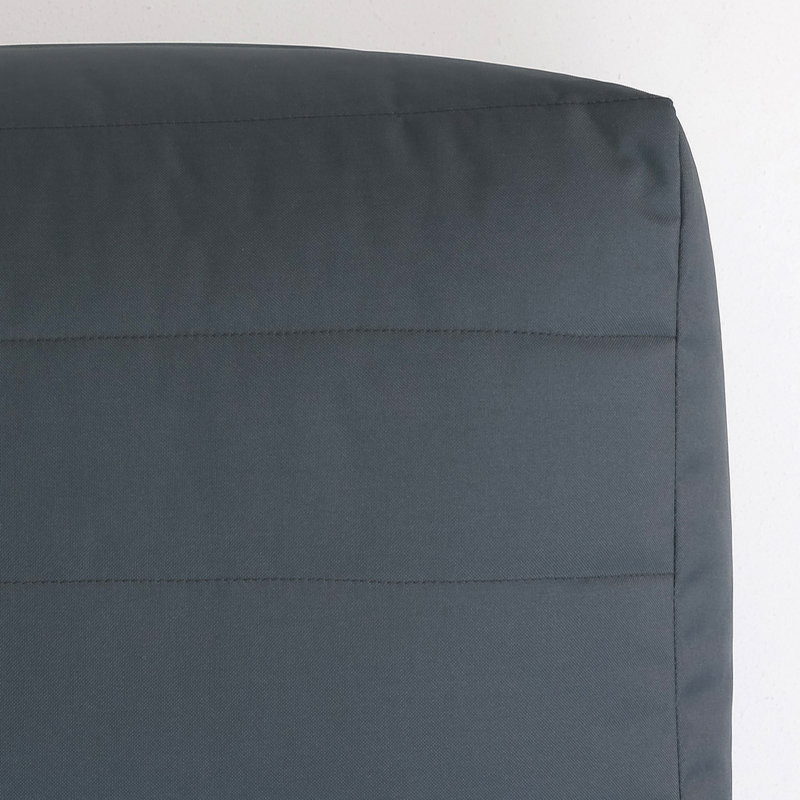 icon Modular Outdoor Pouffe, Grey