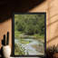 Impressions encadrées en bois massif de qualité supérieure avec cadre en bois noir élégant, décoration murale moderne pour la cuisine de bureau-911730850