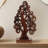 Mccaullie Tree of Life Wooden Sculpture with Intricate Carvings for Rustic and Modern Christmas Decor