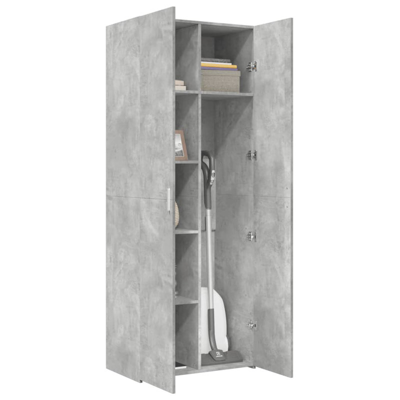Alquaves 70cm Sideboard, Concrete grey