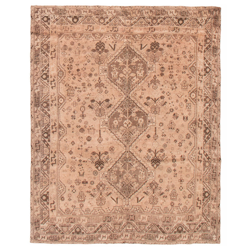Tapis unique en laine 5 pi 5 po x 6 pi 3 po Waneeta