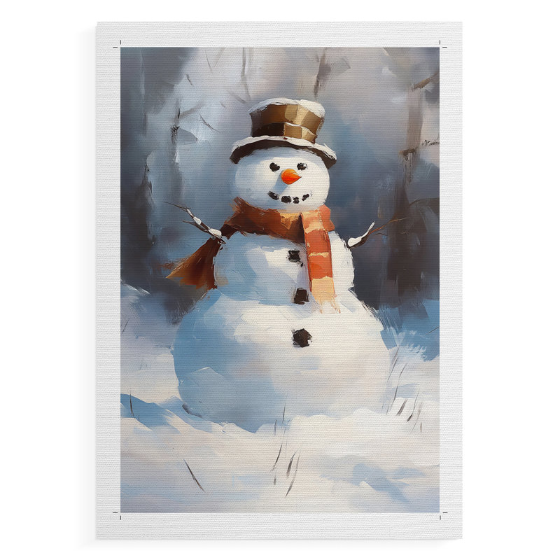 Art des Fêtes de Noël - série 2-CLIX - impression sur toile seulement - NON-CADRE, H 12 po x l 8 po