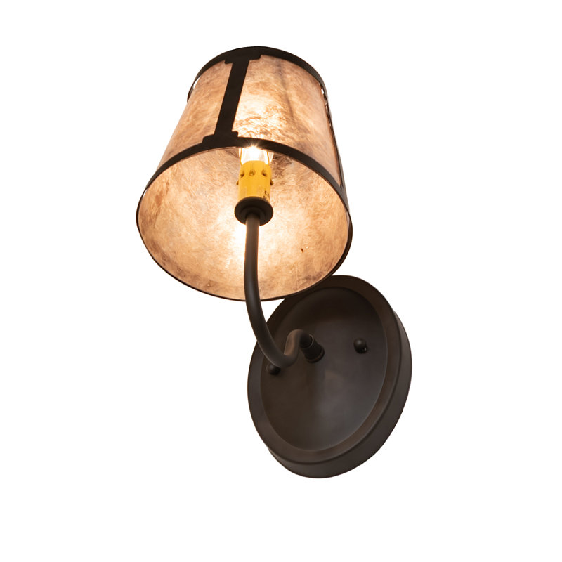 1 - Light Armed Sconce, Silver