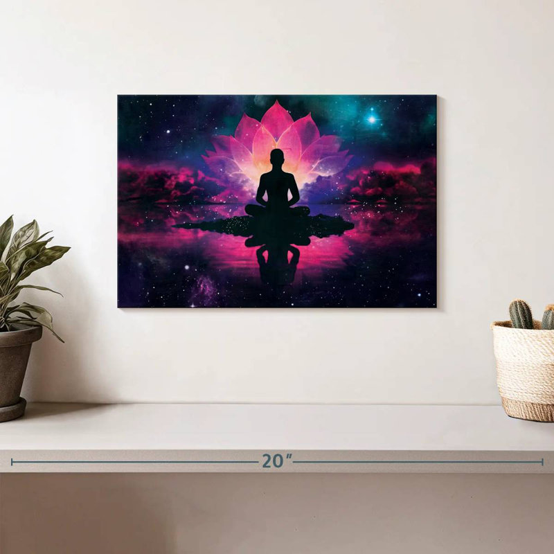 Kerrick Interstellar Meditation, 8" H x 12" W