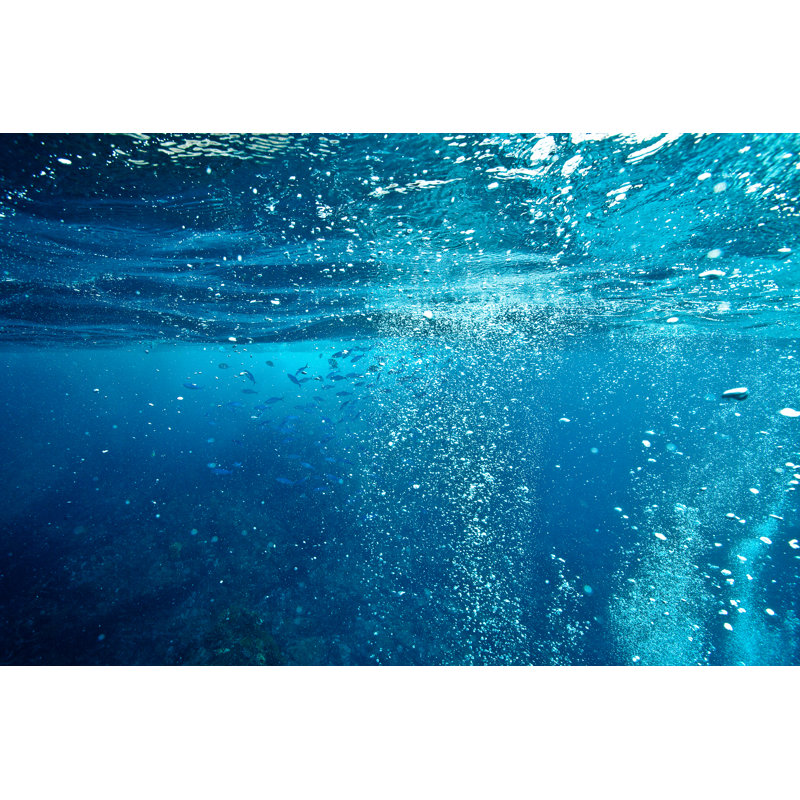 Bulles d'air - photographie sur toile tendue, H 20 po x l 30 po x P 1 po