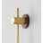 Golden Metal Solid Wood Round Wall Clocks-110586097