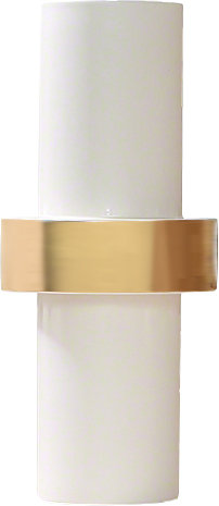 Gold Ring Vase-Mid