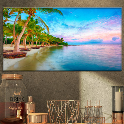 " Blue Sunset Over Anse Champagne Beach "