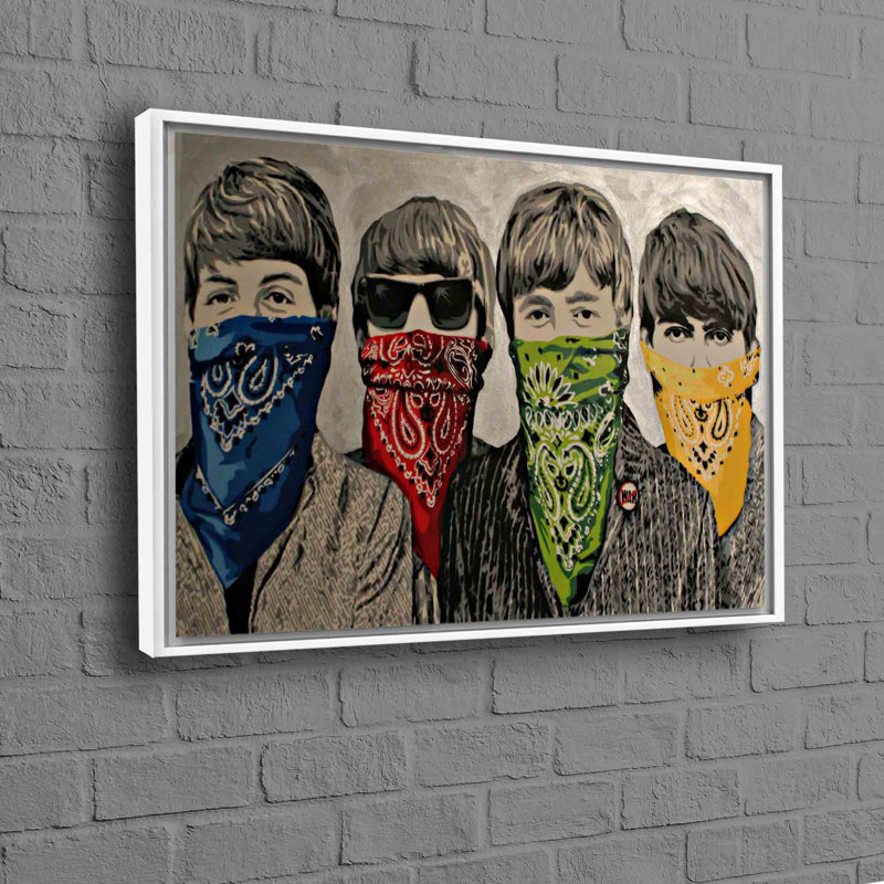 Print on Canvas, 20 cm H x 30 cm W, White Floater Framed