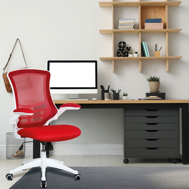 Isabel Fabrc Office Chair, Red