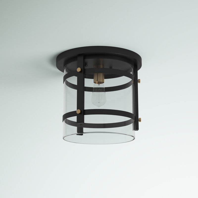 Cortland Glass Flush Mount