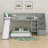 Stairway Twin Over Twin Bunk Bed With Two Drawers And Slide-101716719