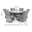 Mitcheldean 6 Seat Round Rattan Dining Set