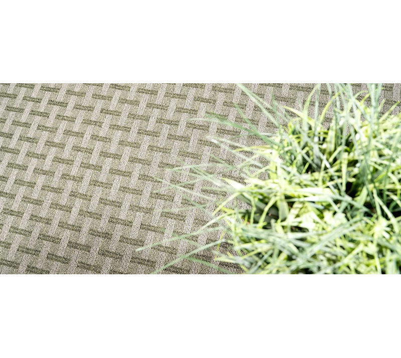 Ensemble de tapis intérieur / extérieur en polyester touffeté à la machine Kiyonna, Rectangle 2 pi x 4 pi