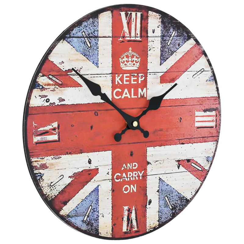 Jansen Wood Wall Clock