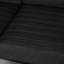 Extérieur en aluminium avec coussins foncés - style eau - couverture et capitonnage horizontal