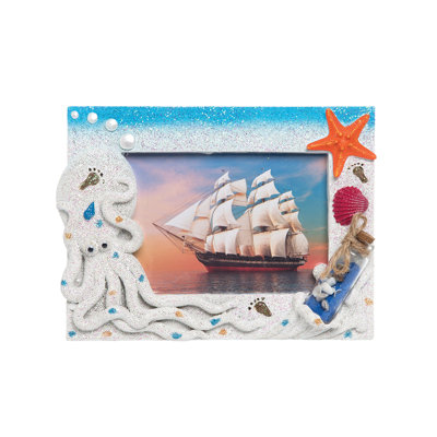 Octopus Photo Frame Picture Holder For Wall Shelf Or Tabletop Decor Decoration 8.27" X 6.1" X 1.18"