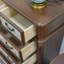 Artistic painted drawer accent chest