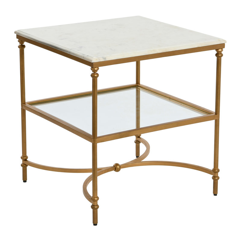 Tarango Libertine End Table, Gold