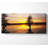 River Tree Sunset - Wrapped Canvas Panoramic Art Prints-1727659072