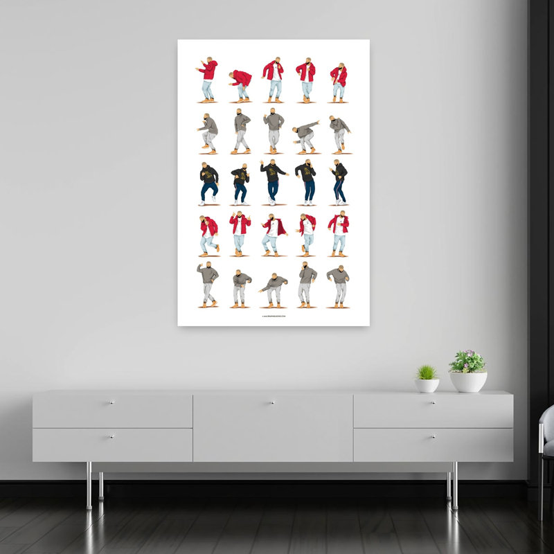 Art contemporain Art contemporain, H 60 po x l 40 po