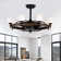 Caiden Chandelier Ceiling Fan with Remote & DC Motor (Bulb Not Included)
