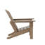 Chaise Adirondack en plastique avec repose-pieds Avinsh-1388072759