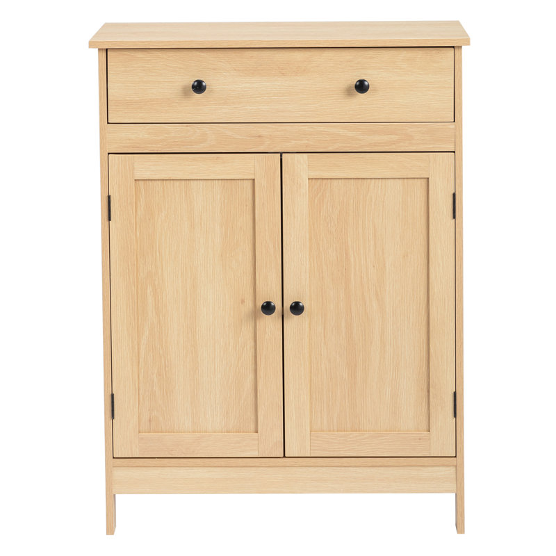 Bathroom Vanity – Double Doors & Single Drawer, Moisture-resistant Space-saving For Bathroom/powder Room/home Organizer Essential